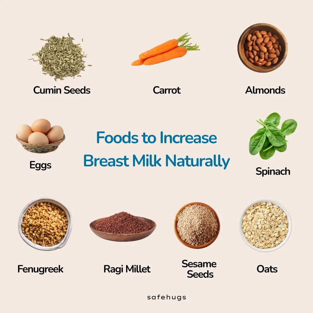 Indian Foods to Increase Breast Milk at Home