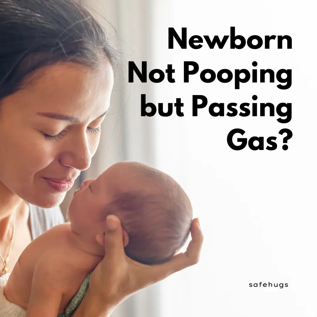 Newborn Not Pooping but Passing Gas: What's Normal