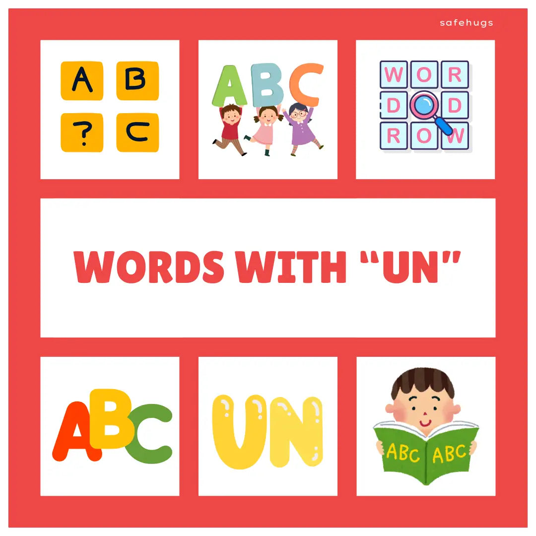 List of Words With "Un" for Kids