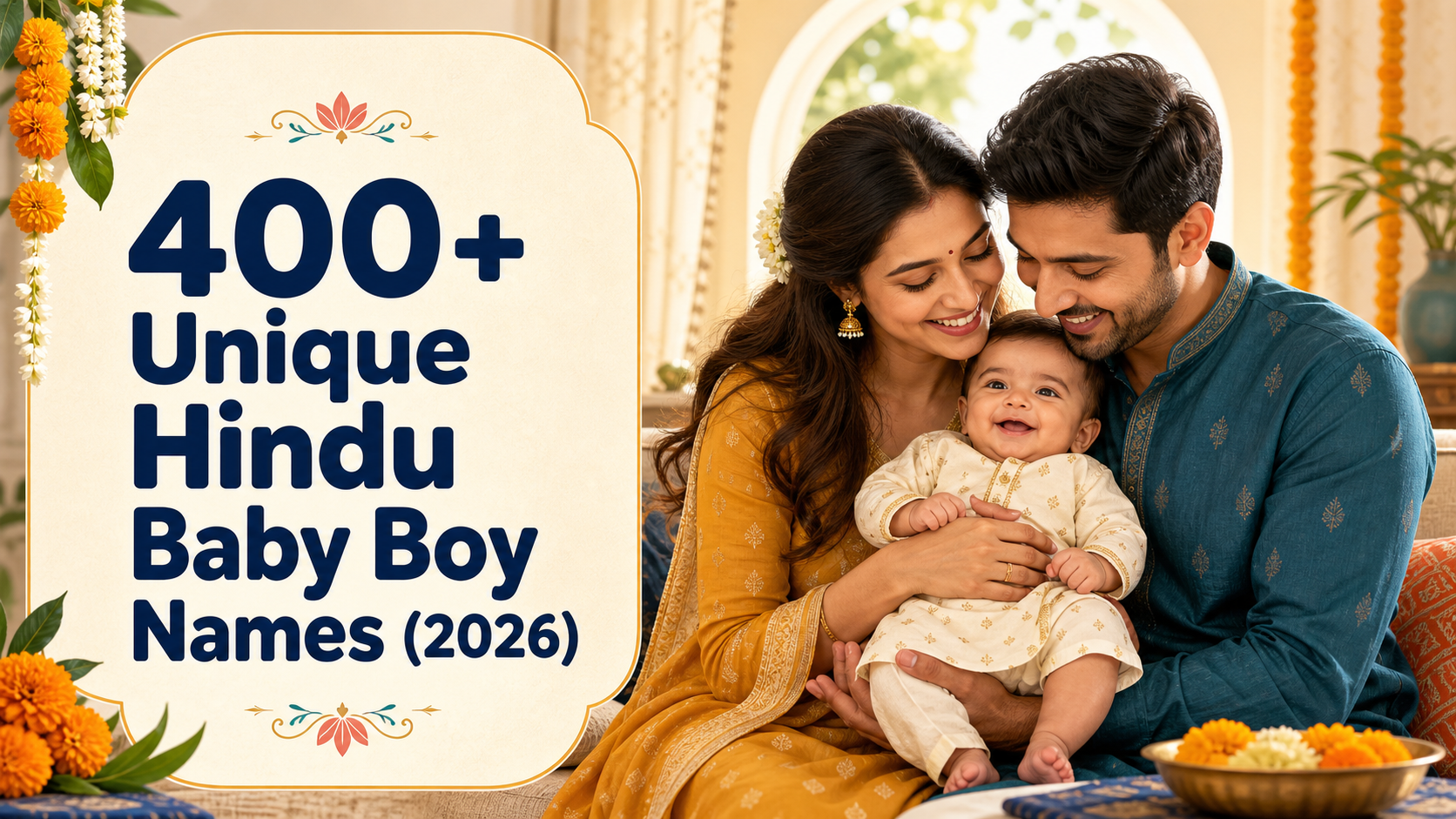 400+ Unique Hindu Baby Boy Names (2026)