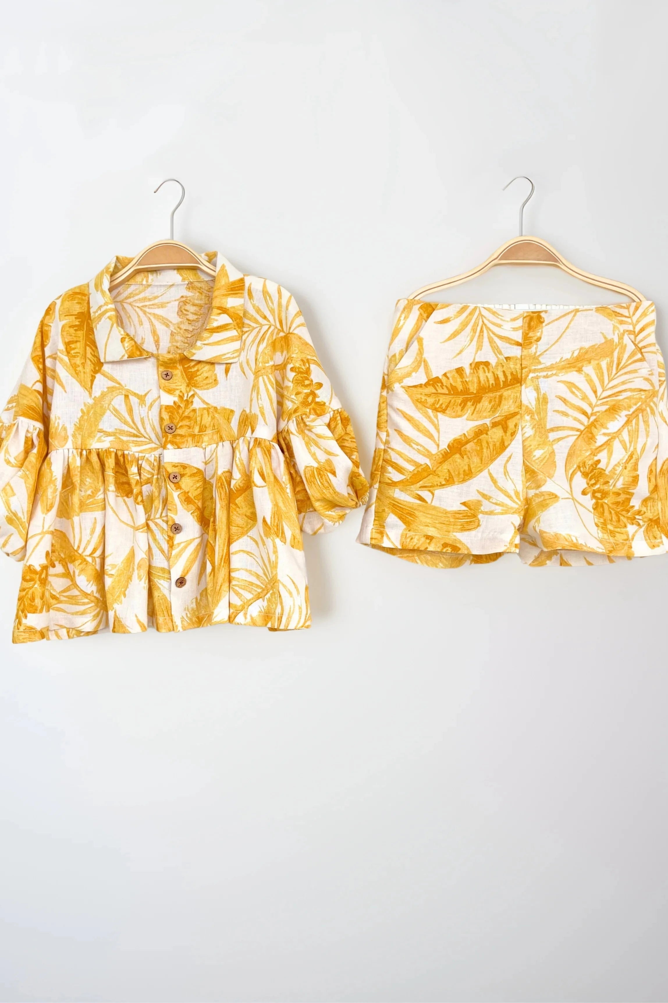Cotton Tops for Girls With Shorts Flat