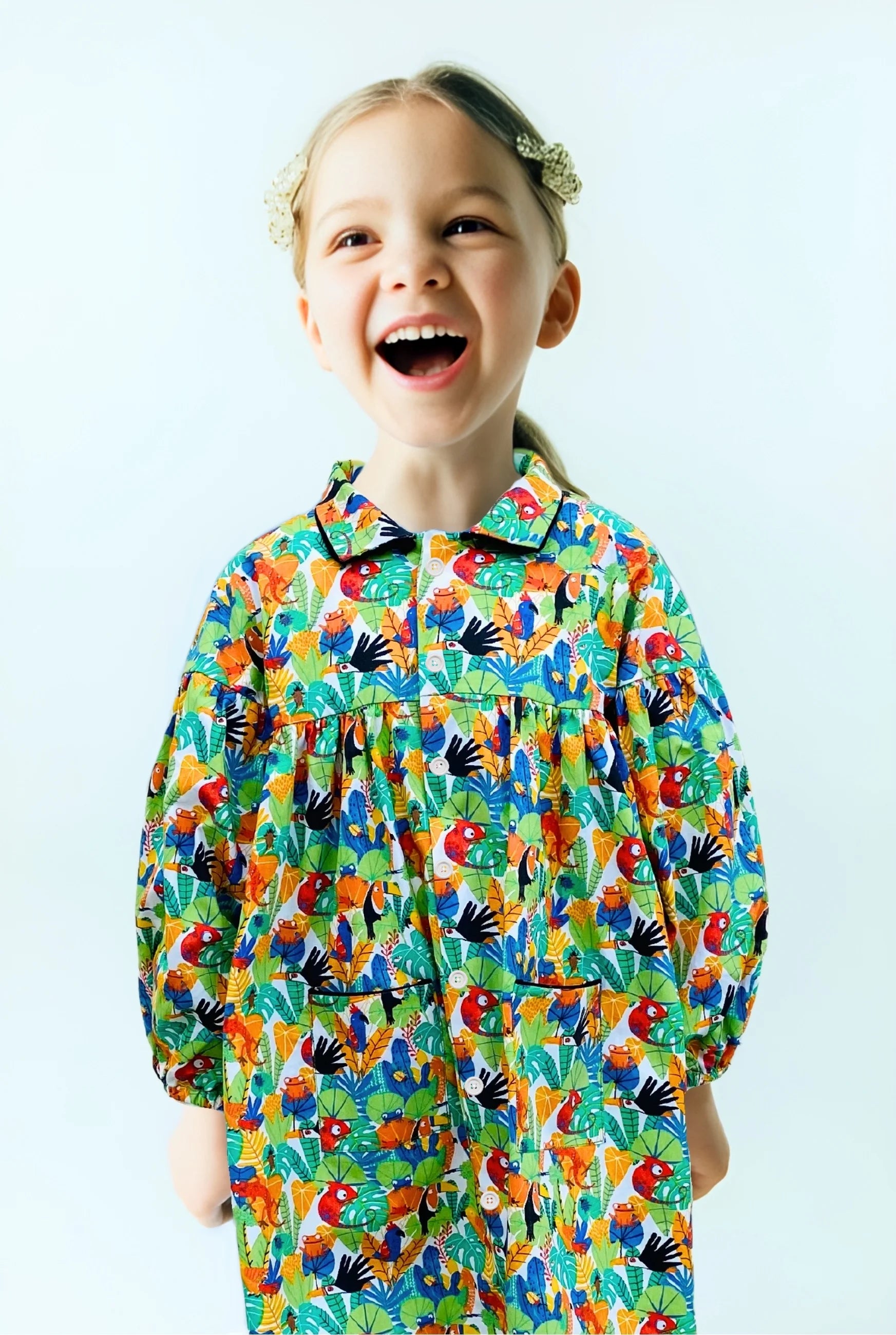Pure Cotton Animal Printed Dress