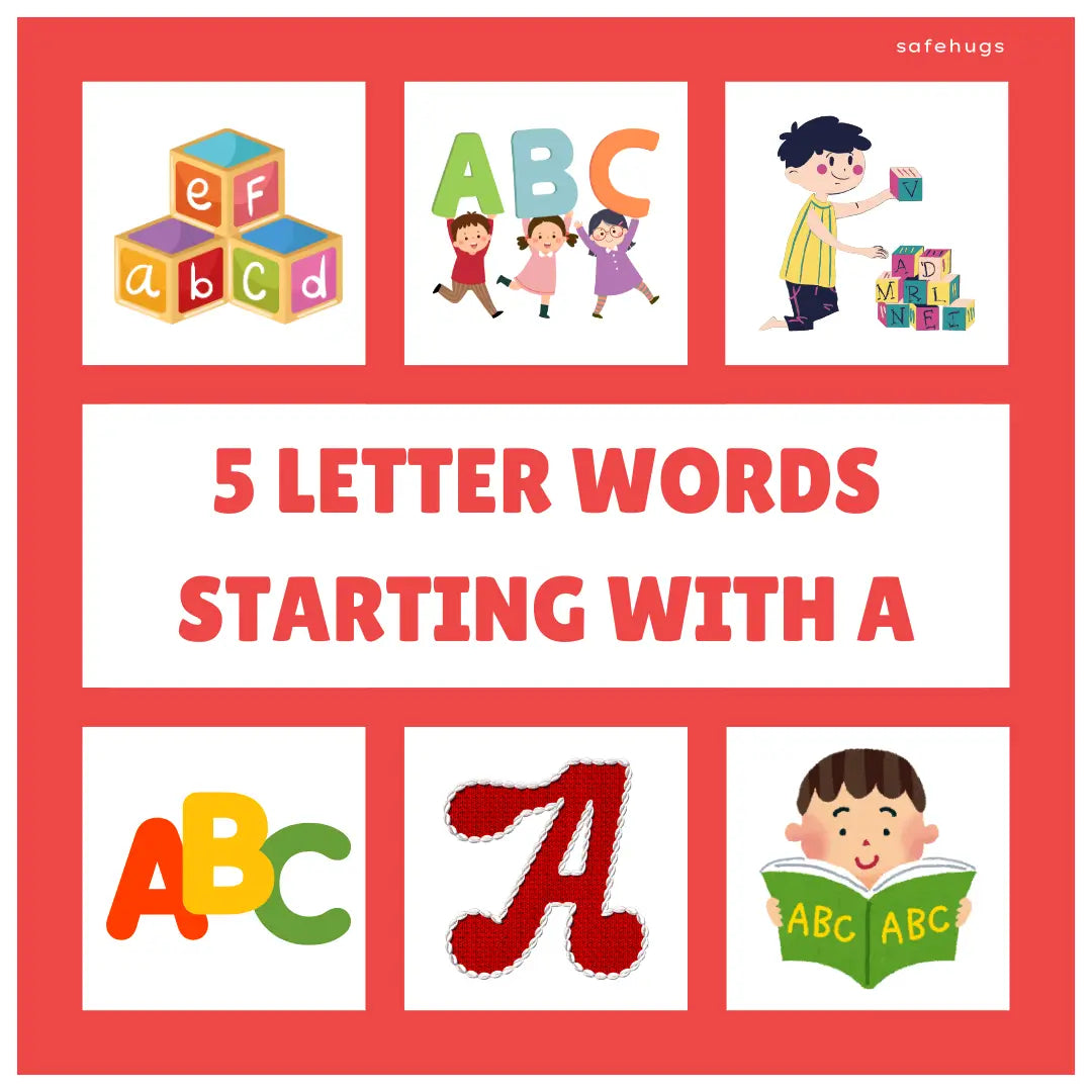 5 Letter Words Starting with A for Kids
