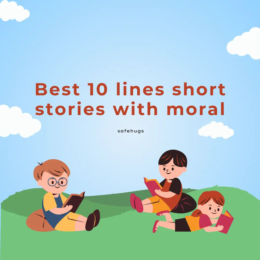 Best 10 lines short stories with moral in english