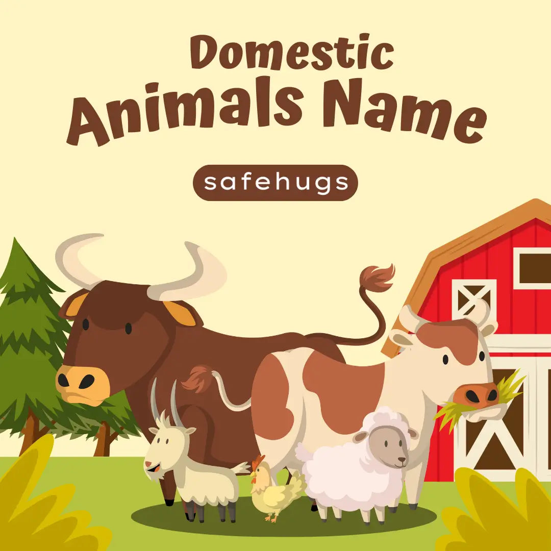 50+ Domestic Animals Name in English