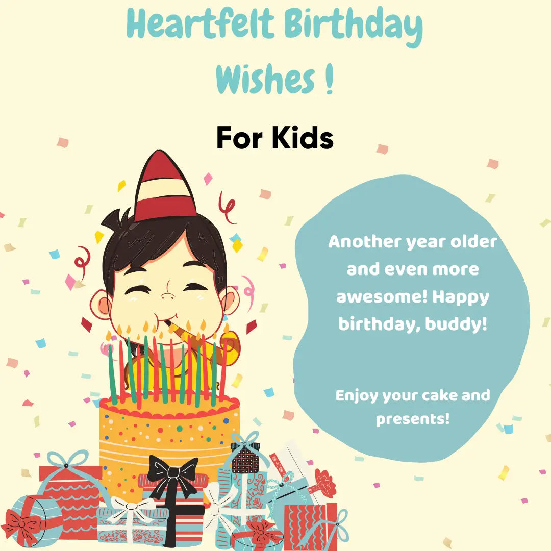 Heartfelt Birthday Wishes for Kids 