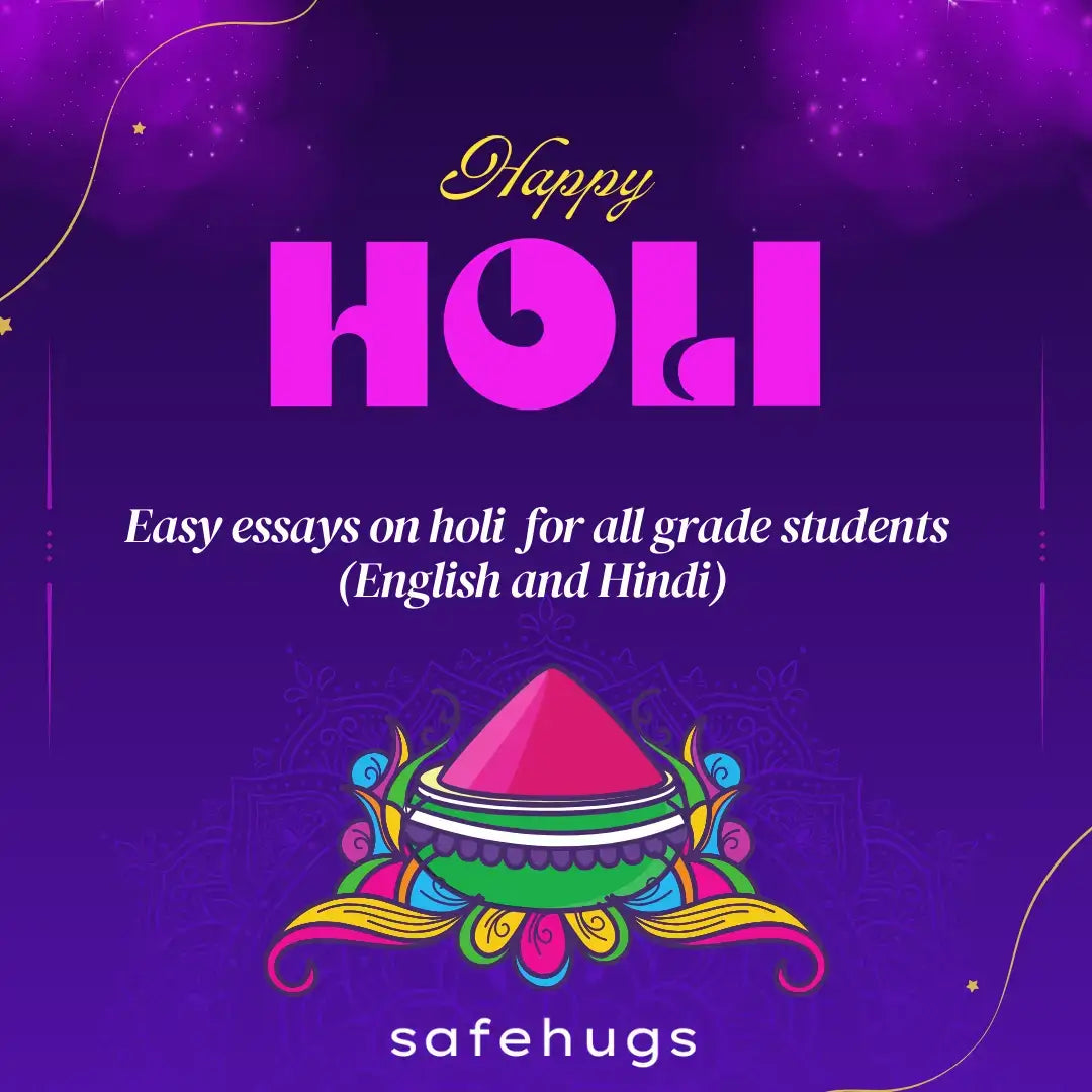 Holi Essays ( English and Hindi )