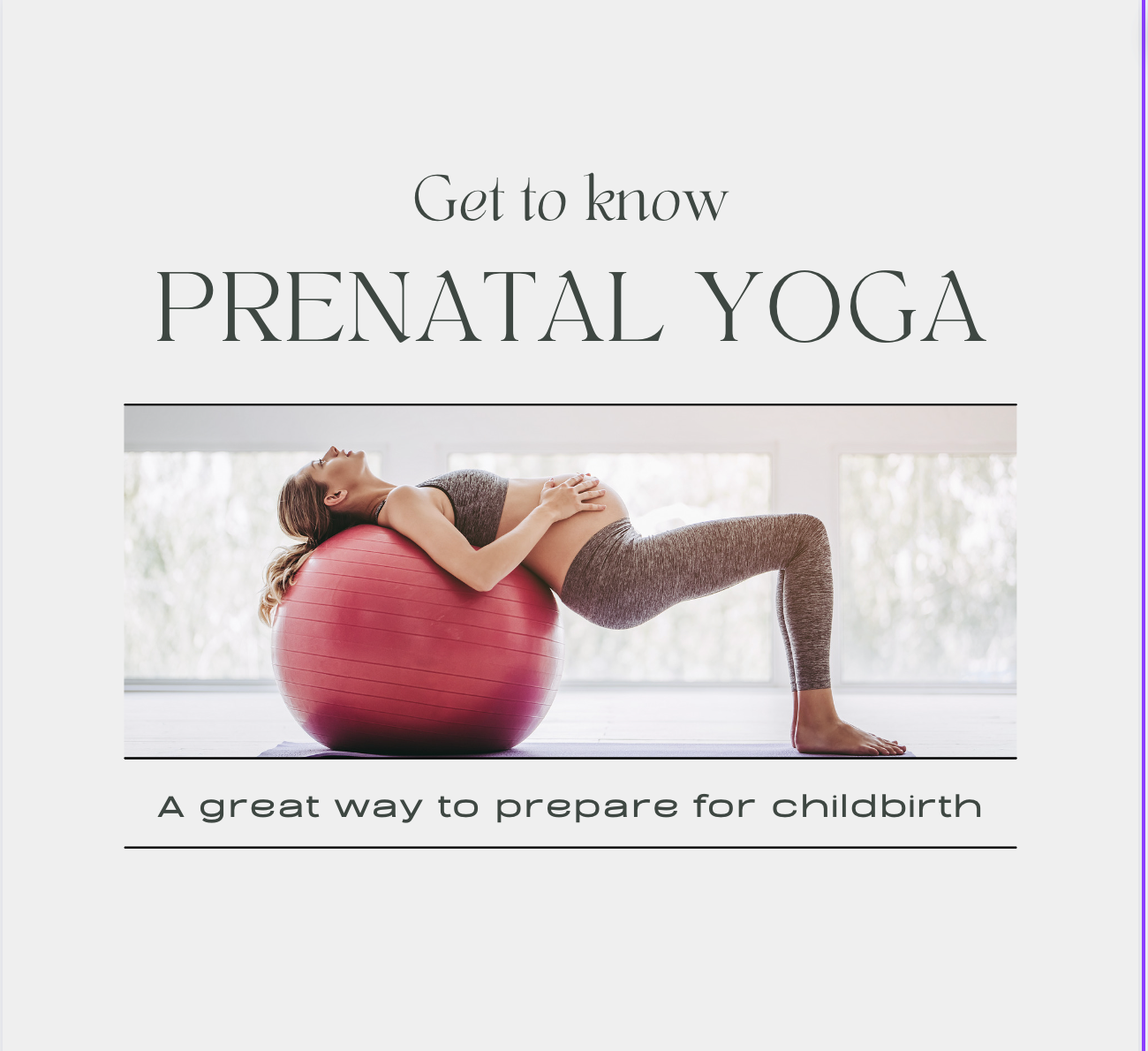 Prenatal Yoga Poses