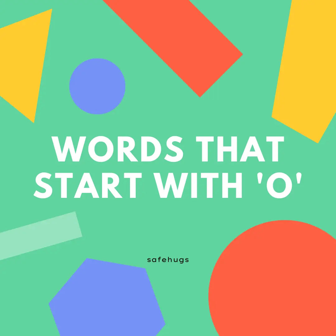 Words That Start With 'O' For Kids
