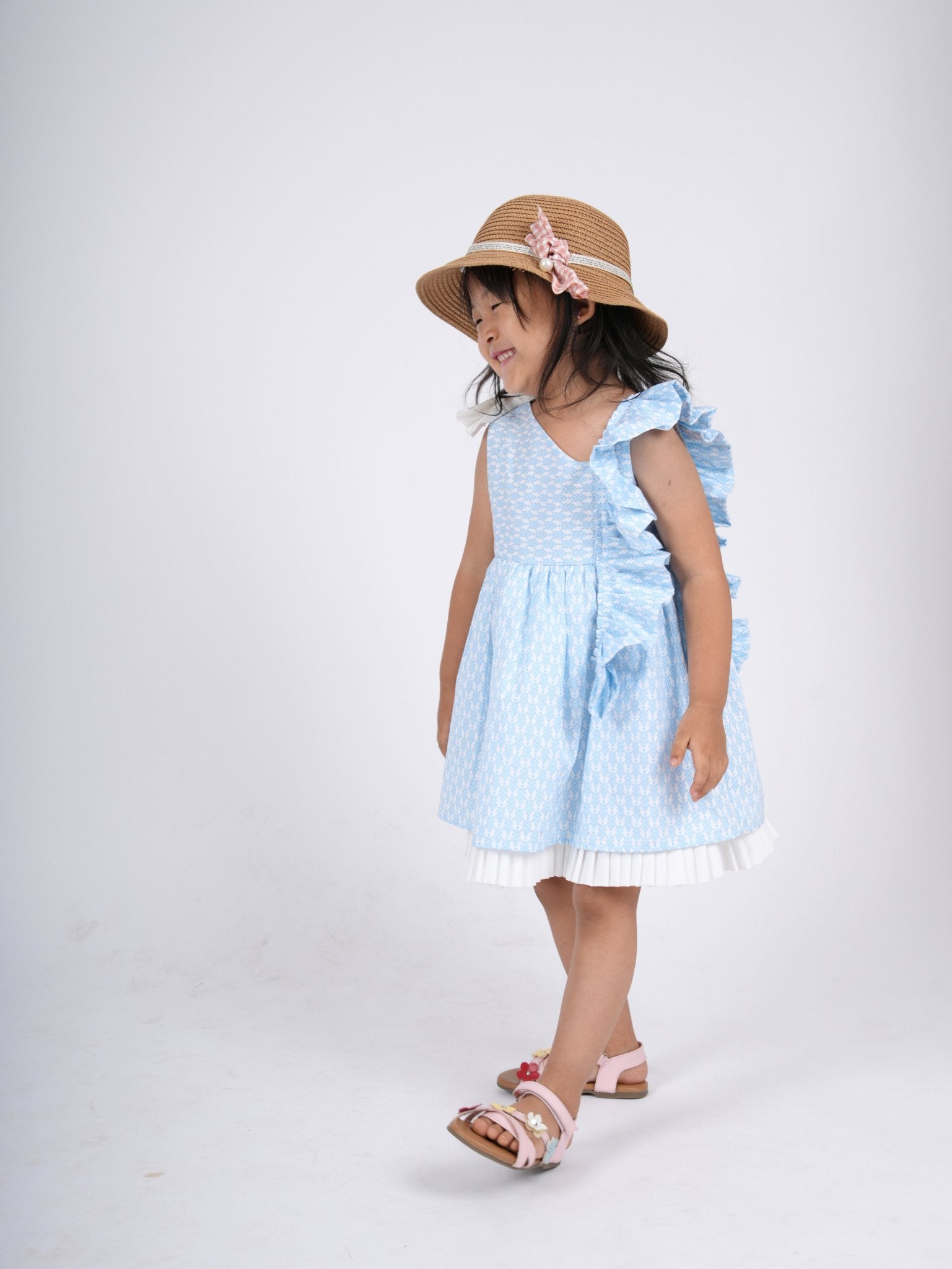 Short Cotton Dress For Girls - Safehugs