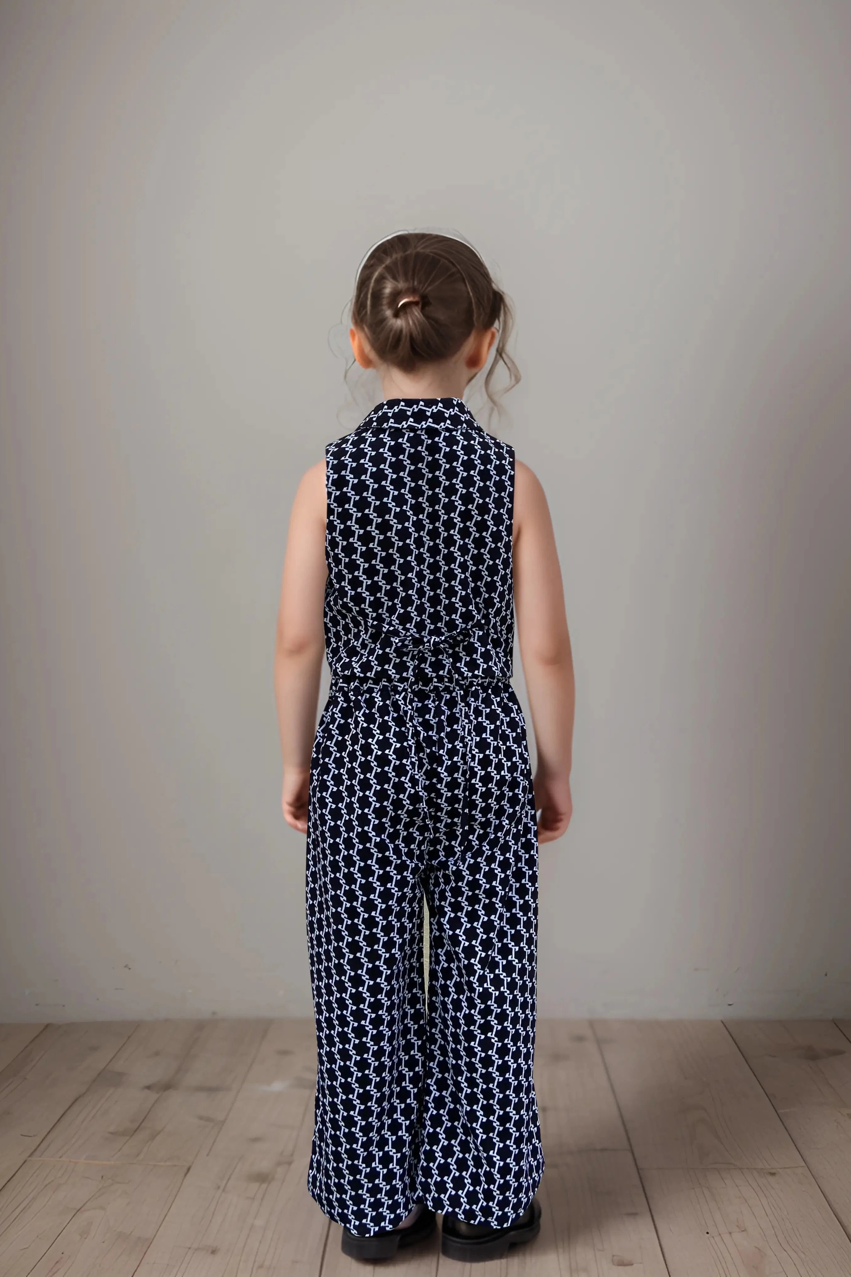 Full back of a Designer Top and Pant Sets for Kids.